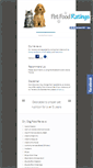 Mobile Screenshot of petfoodratings.org